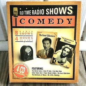 Old Time Radio Shows . Comedy . 4 Disc CD Boxed Set . 8 Shows . 4 Hours . Sealed